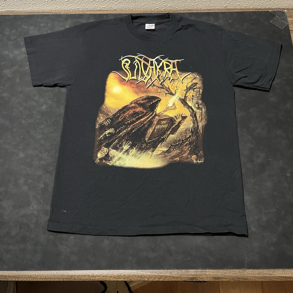 death metal band shirt Suidakra Crogacht Shirt Slayer Megadeth The Arcanum Tour